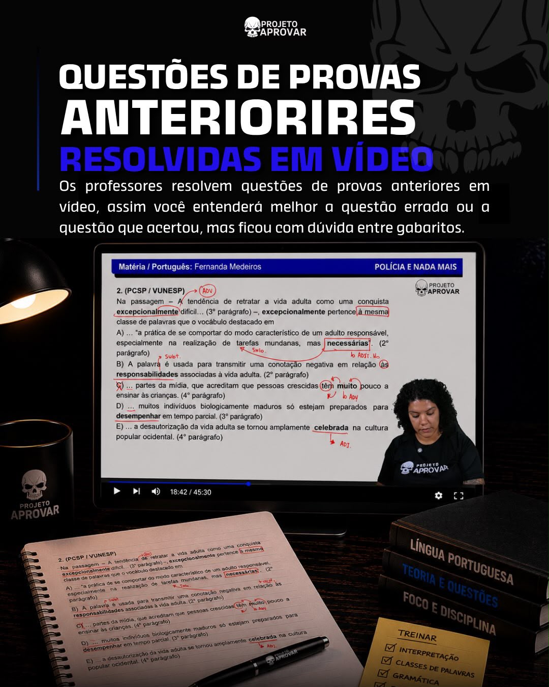 Questões resolvidas Projeto Aprovar